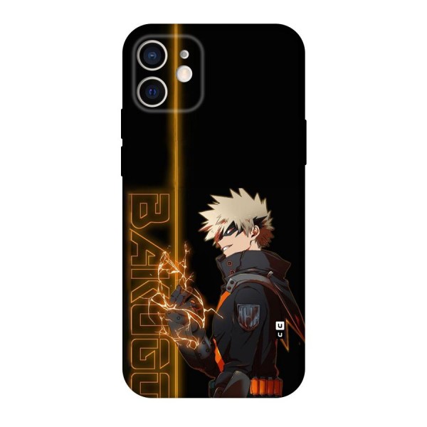 Young Bakugo Back Case for iPhone 12 Pro